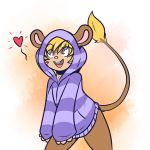  &lt;3 2017 alpha_channel anthro blush clothing crackers crackers_(character) hoodie male mammal mouse open_mouth rodent smile solo teeth 