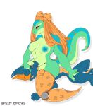  big_breasts breasts chameleon domination female female_domination fuzzy-britches gecko girly kai lily lizard muscular reptile scalie submissive 