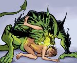 anal anal_penetration anthro balls black_highlights bodily_fluids canid canine digital_media_(artwork) duo erection fingers genital_fluids genitals glowing glowing_eyes glowing_genitalia glowing_mouth glowing_penis glowing_saliva glowing_tongue goo_creature green_body hair hi_res highlights_(coloring) human larger_male looking_pleasured male male/male male_penetrated male_penetrating male_penetrating_male mammal max_(maxspite) maxspite muscular muscular_male mythological_canine mythological_creature mythology nipples nude open_mouth penetration penis raised_leg saliva sex simple_background size_difference smaller_penetrated smile spade_tail spreading symbiote tail teeth tongue tongue_out unusual_bodily_fluids unusual_saliva werecanid werecanine werecreature werewolf