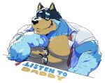 2025 anthro arm_hair australian_cattle_dog bandit_heeler barazoku bearwivme bedroom_eyes biceps big_muscles bluey_(series) body_hair canid canine canis cattledog chest_hair claws clothed clothing collared_shirt daddy_kink desk domestic_dog dress_shirt english_text eyebrows eyewear facial_hair fur furniture glasses herding_dog holding_eyewear holding_glasses holding_object kemono looking_at_viewer male mammal mature_anthro mature_male musclegut muscular muscular_anthro muscular_male narrowed_eyes necktie open_clothing open_shirt open_topwear pastoral_dog pecs raised_eyebrow seductive shirt simple_background sitting smile solo stubble table teeth text thick_arms topwear tuft white_background