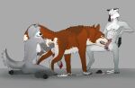 animal_genitalia animal_penis anthro anthro_on_feral areola bestiality biped bodily_fluids breasts canid canine canine_genitalia canine_penis canis castration cock_and_ball_torture countershade_fur countershade_torso countershading cum cum_on_self cumshot darama ejaculation erection female feral fur genital_fluids genital_mutilation genital_torture genitals glans gore group gynomorph gynomorph/male hands-free humanoid_genitalia humanoid_penis intersex intersex/male knot licking male male/female mammal mutilation nipples penis quadruped tail tongue trio wolf