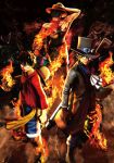  male monkey_d_luffy one_piece portgas_d_ace sabo tagme 