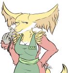  ambiguous_gender barista cafe delphox duo female macro mammal micro mouse nintendo novarain pok&eacute;mon pok&eacute;mon_(species) rodent video_games 