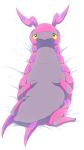  ambiguous_gender arthropod better_version_at_source blush lying nintendo on_back pok&eacute;mon pok&eacute;mon_(species) scolipede smile video_games winte yellow_eyes 