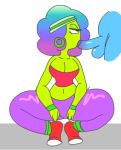  big_breasts big_butt breasts butt cartoon_network clothed clothing duo faceless_male fellatio female huge_butt humanoid jackie_wilson looking_at_viewer male male/female not_furry open_mouth oral penis sex solo_focus the_amazing_world_of_gumball unknown_artist wide_hips 