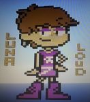  luna_loud minecraft pixel_art the_loud_house theanimefanz 