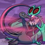  ambiguous_gender anthro big_ears blush claws duo female female/ambiguous fur invalid_tag lizard mammal nintendo noivern nude outside pok&eacute;mon pok&eacute;mon_(species) reptile salazzle scalie shiny_pok&eacute;mon smoke sol-lar-bink video_games volcano wings 