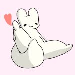 ambiguous_gender heart_symbol peanut~1314 rain_world simple_background slugcat solo survivor_(rain_world) videocult