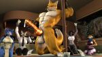 16:9 3d_(artwork) abs alcohol anthro balls beer beverage big_balls big_penis bodily_fluids canid canine canis cheering cigarette clothed clothed_female clothing cum dancing digital_media_(artwork) domestic_cat epic_games felid feline felis female female_audience fortnite fox fully_clothed fully_clothed_female genital_fluids genitals group hi_res hyena inside krystal_(star_fox) kyleroo leaking_cum leaking_precum looking_at_another looking_at_viewer lynx male male_focus male_stripper mammal meow_skulls mia_(annoad) miyu_(star_fox) muscular muscular_anthro muscular_male nintendo nude nude_male pecs penis piercing pole pole_dancing precum smile solo_focus source_filmmaker_(artwork) spotted_hyena star_fox stripper stripper_pole tail teeth thong underwear warfare_krystal warfare_miyu widescreen wolf wolf_(petruz)