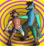  anthro canine clothed clothing digital_media_(artwork) duo expansion greymane growth hypnosis koda koda_greymane kodagreymane male mammal mind_control muscular nintendo open_mouth pok&eacute;mon pok&eacute;mon_(species) surprise transformation video_games wardrobe_malfunction were werewolf wolf 