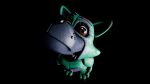  16:9 3_toes 3d_(artwork) 4k absurd_res animatronic anthro black_background blue_body brown_eyes canid canine digital_media_(artwork) fan_character feet female fox glistening glistening_body green_body hi_res high-angle_view looking_at_viewer machine mammal raised_head robot robot_anthro simple_background sofy_lauren_foxlott solo source_filmmaker_(artwork) toes widescreen zelyonka 