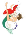  ariel disney kingdom_hearts sora tehwalrus_edits the_little_mermaid trainer 