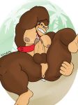  2018 ape balls cum donkey_kong_(character) donkey_kong_(series) erection gendomx gorilla male mammal muscular nintendo nude penis primate solo ticc video_games 