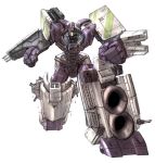  cannon clenched_hands commentary decepticon deviantartblitz-wing hook mecha red_eyes robot science_fiction simple_background solo tidal_wave_(transformers) transformers transformers_armada turret 
