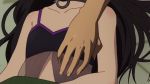  1girl animated animated_gif breast_grab breasts grabbing groping isekai_maou_to_shoukan_shoujo_dorei_majutsu rem_galleu small_breasts solo 