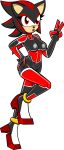  alpha_channel anthro crossgender female rubber shadow_the_hedgehog shennanigma simple_background sonic_(series) transparent_background video_games 