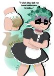 2025 absurd_res aquatic bathroom_denial bodily_fluids cephalopod clothed clothing collar collar_tag cookiepamps cutaway diaper diaper_under_clothing digital_drawing_(artwork) digital_media_(artwork) english_text feces genital_fluids green_eyes hi_res humanoid inner_monologue leaking_diaper levi_(fatcat4t4) maid_uniform male mollusk nintendo octarian octoling omorashi poop_desperation pooping printed_diaper pseudo_hair shaking soiled_diaper soiling soiling_diaper solo sound_effects splatoon tentacle_hair tentacles text thinking trembling unclean_diaper uniform urine used_diaper using_diaper wearing_diaper wet_diaper wetness_indicator wetting wetting_diaper