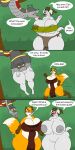 absurd_res anthro anthro_prey areola areola_slip attempted_vore big_breasts blush breasts canid canine canis cleavage clothed clothing dizzy domestic_dog female feral feral_pred forked_tongue fox hi_res huge_breasts mammal nipples nude_anthro opaline_(tomodachismash) red_fox reptile scalie shelby_(tomodachi_smash) snake tex_(tomodachi_smash) thick_thighs tomodachismash_(artist) tongue true_fox vore wide_hips willing_prey