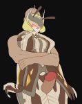  antennae blonde_hair blush clothed clothing female grabbed_from_behind hair human humanization male mammal mask montie_(artist) not_furry penis sex thigh_sex titania_(warframe) video_games warframe 