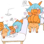 animal_genitalia animal_penis anus before_and_after bestiality blush blushing_profusely bodily_fluids digital_drawing_(artwork) digital_media_(artwork) dominant dominant_male duo ear_blush female female_humanoid female_on_bottom feral feral_penetrating feral_penetrating_female feral_penetrating_humanoid from_front_position fucked_silly furniture gender_symbol gender_symbol_penetration generation_1_pokemon generation_3_pokemon genital_fluids genitals heart_symbol hi_res humanoid humanoid_on_feral humanoid_penetrated interrobang japanese_text kirlia leaking_precum legs_up lewd_symbolism looking_down looking_down_at_another looking_pleasured lying male male_feral male_on_top male_penetrating_humanoid missionary_position nintendo on_back on_bottom on_sofa on_top onomatopoeia open_mouth penetration penis pink_penis pokemon pokemon_(species) precum rear_view sakaniyame sequential_arrow sex shaking shiny_pokemon simple_background sofa sound_effects submissive submissive_female surprise_sex symbol text tongue tongue_out tremble_lines trembling vulpix white_background