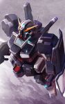  absurdres advance_of_zeta arm_shield beam_rifle commentary_request energy_gun flying gun gundam gundam_tr-1_hazel gundam_tr-1_hazel_kelderek highres holding holding_gun holding_weapon mecha mecha_focus mobile_suit no_humans planet radio_antenna robot science_fiction shiromoca solo space star_(sky) titans_(gundam) v-fin weapon 