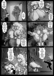  absurd_res animal_humanoid animal_print areola big_areola big_breasts big_butt big_nipples bimbo_(fashion) bodily_fluids boots bovid bovid_humanoid bovine bovine_humanoid breast_grab breast_squeeze breasts bukkake butt cattle_humanoid clothing cow_ears cow_print cowgirl_outfit cum duo female fingerless_gloves footwear genital_fluids gloves grabbed gynomorph hair hand_on_breast handwear hi_res horn huge_areola huge_breasts huge_butt huge_nipples human humanoid intersex intersex/female kick lactating lips long_hair mammal mammal_humanoid messy_hair nipples north_star_500 overweight penetration shoes slightly_chubby slightly_chubby_female spanish_text squeezing tail tail_tuft text thick_lips translation_request tuft vaginal vaginal_penetration 