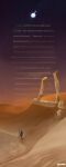 absurd_res albe_ombrelune anthro desert environment felid female hi_res katana mammal melee_weapon moon multicolored_body night ombrelune pantherine poetry ruins sculpture sky solo statue sword two_tone_body tyunre weapon