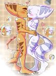 bathing convenient_censorship duo ear_piercing eyes_closed feet female fluffy fluffy_tail fur heart_symbol holding_face insomniac_games kiss_on_lips kissing lombax male male/female mammal manys_art nude piercing ratchet_(ratchet_and_clank) ratchet_and_clank rivet_(ratchet_and_clank) robotic_arm romantic romantic_ambiance romantic_couple shower showering showering_together soap_bubbles sony_corporation sony_interactive_entertainment suds tail white_body white_fur yellow_body yellow_fur 