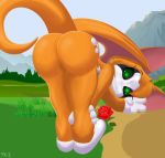  anthro butt butt_pose dust:_an_elysian_tail female fidget mammal nimbat privatekey solo video_games 