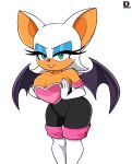 2026 absurd_res anthro armwear artist_name bat bat_wings black_bodysuit black_clothing black_skinsuit black_wings blue_eyeshadow bodysuit breast_squish breasts cel_shading clothing colored deemlyart digital_media_(artwork) elbow_gloves eyelashes eyeshadow female footwear gloves hair hand_on_breast hand_on_own_breast handwear hi_res lips looking_at_viewer makeup mammal membrane_(anatomy) membranous_wings pink_clothing pink_lips pink_topwear portrait rouge_the_bat sega shaded shoes simple_background skinsuit smile smiling_at_viewer solo sonic_the_hedgehog_(series) squish tan_body tan_inner_ear teal_eyes teeth text three-quarter_portrait three-quarter_view tight_clothing topwear white_armwear white_background white_clothing white_ears white_elbow_gloves white_footwear white_gloves white_hair white_handwear white_shoes wings