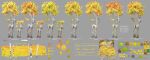 2023 birch_deer birch_tree dated deer elemental_creature english_text flora_fauna grey_body grey_horn grey_tail hi_res horn leaf leaf_horn leaf_tail mammal markings model_sheet official_art plant plant_horn pseudo_horn species_name spots spotted_markings swapped_(movie) tail text tree unknown_artist white_body white_horn white_tail