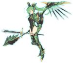  ahoge armor armored_boots bangs black_legwear black_leotard blush boots breasts covered_navel detached_wings dolls_order eyepatch flower flower_eyepatch flower_request full_body gauntlets gold_trim green_armor green_footwear green_hair green_legwear hair_between_eyes hair_ornament_request high_heel_boots high_heels highleg highleg_leotard holding holding_weapon impossible_clothes impossible_leotard large_breasts leotard long_hair looking_at_viewer mecha_musume mechanical_wings neon_trim official_art parted_bangs ponytail print_footwear print_legwear shiny shiny_clothes shoulder_spikes solo spikes thighhighs transparent_background tristan_(dolls_order) weapon weapon_request white_eyepatch white_flower wings yaegashi_nan yellow_eyes yellow_footwear yellow_legwear 