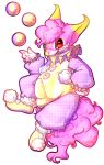  2017 4_fingers aibou alpha_channel anthro bulge clothed clothing clown clown_costume costume digital_drawing_(artwork) digital_media_(artwork) erection fur green_eyes hair heterochromia hi_res juggling male mammal markings multicolored_fur nintendo penis_under_clothing pink_fur pink_hair pok&eacute;mon pok&eacute;mon_(species) red_eyes simple_background solo spectrepaw spectrepaw_(fairy) transparent_background typhlosion video_games yellow_fur 