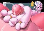 3_toes absurd_res ambiguous_anthro ambiguous_gender anthro artist_name big_feet black_border bodily_fluids border butt colored cum cum_on_feet cumshot digit_ring duo ejaculation emanata eyelashes fangs feet foot_fetish foot_focus foot_play footjob forehead_gem gem generation_4_pokemon genital_fluids genitals hi_res huge_filesize jewelry kangaroo kerolink looking_at_viewer looking_back looking_back_at_viewer macropod male male/ambiguous male/male mammal marsupial nintendo outline penis pink_body plantigrade pokemon pokemon_(species) reverse_footjob ring rodricoro rubi sex shaded shiny_pokemon soles solo tail teeth text toe_ring toes two-footed_footjob watermark weavile