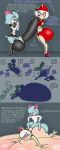 2026 absurd_res ball_bra balls bell bell_collar belly big_balls big_belly big_butt big_penis bodily_fluids butt clothing cock_sock collar comic cum cum_inflation cum_inside duo english_text female footwear generation_3_pokemon genital_fluids genitals grey_background gwen_mason hair happy_birthday hi_res huge_balls huge_belly huge_penis human hyper hyper_balls hyper_genitalia hyper_penis inflation kirlia maid_apron maid_uniform male mammal nintendo norithics penis penis_clothing pokemon pokemon_(species) red_clothing sex simple_background socks text uniform white_hair