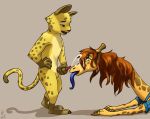  2018 4_fingers anthro barbed_penis blue_tongue brown_hair clothed clothed/nude clothed_female_nude_male clothing cum cum_on_face cumshot desmond_(zootopia_fan_character) dipstick_tail disney duo ejaculation erection eye_contact fan_character felid female fur giraffe giraffid gloves_(marking) grey_background hair hand_on_hip holding_penis husband_and_wife jaguar long_neck long_tongue looking_at_partner looking_down looking_up lying male male/female mammal markings masturbation molly_(zootopia_fan_character) multicolored_tail nude on_front open_mouth orgasm pantherine penile_masturbation penis predator/prey ring shadow simple_background size_difference snout socks_(marking) spots spotted_tail standing tongue tongue_out w4g4 wedding_band yellow_fur yellow_tail zootopia 