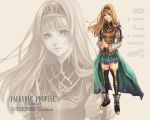  alicia_(valkyrie_profile_2) artist_name blonde_hair boots breasts copyright_name green_eyes hairband headband long_hair midorigawa_akari skirt solo source_request thighhighs valkyrie_profile valkyrie_profile_2 watermark web_address 