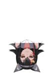  1girl :3 absurdres animal_ear_fluff animal_ears black_hair black_sailor_collar breasts close-up commentary_request highres hololive it's_all_a_matter_of_angle_(meme) looking_at_viewer maymea meme ookami_mio ookami_mio_(1st_costume) orange_eyes red_hair sailor_collar simple_background solo transparent_background virtual_youtuber wolf_ears wolf_girl 