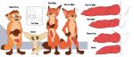  akiric anthro canine disney finnick fox fur gideon_grey gloves_(marking) judy_hopps male mammal markings nick_wilde nude orange_fur penis red_fox red_fur zootopia 