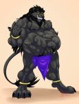 2018 4_toes 5_fingers abs anthro anthro_on_anthro biceps black_fur black_hair black_nose canine claws clothed clothing digitigrade duo feline fingerpads fur glowing glowing_eyes grey_skin grin hair hair_tuft hand_on_stomach hungothenomster inside_stomach inviting lion long_hair looking_at_viewer male male/male mammal mane muscular muscular_male muscular_thighs nipples oral_vore post_vore sharp_teeth simple_background slit_pupils smile standing teeth toes topless vore yellow_eyes 