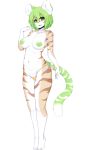  2018 anthro blushstroke breasts digital_media_(artwork) feline female fur hair hi_res mammal nala_(blushtroke) nipples solo 