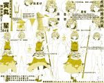  absurdres animal_print bishamonten's_pagoda bishamonten's_spear commentary_request embarrassed expressions hair_ornament highres hiyuu_(flying_bear) monochrome nude polearm short_hair solo spear tiger_print toramaru_shou touhou translation_request underwear weapon 
