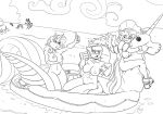  2018 abs alcohol anthro anthrofied applejack_(mlp) barely_visible_genitalia barrel beach beverage blush breasts cellphone cider discord_(mlp) draconequus dutch_angle earth_pony equine female fluttershy_(mlp) friendship_is_magic group holding_object holding_phone horn horse inflatable kneeling looking_back mammal monochrome muscular muscular_female my_little_pony navel nipples nude open_mouth outside partially_submerged pegasus phone pony pussy rarity_(mlp) seaside selfie subtle_pussy unicorn water wings yawg 