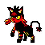  2017 alpha_channel ambiguous_gender angry animated black_fur black_tail blinking cheek_tuft digital_media_(artwork) dines_visual feline feral full-length_portrait fur head_tuft hissing litten loop low_res mammal markings multicolored_fur nintendo pixel_(artwork) pixel_animation pok&eacute;mon pok&eacute;mon_(species) portrait quadruped raised_leg red_fur red_markings red_stripes simple_background slit_pupils solo striped_fur stripes style_parody tail_tuft transparent_background tuft two_tone_fur video_games whiskers yellow_eyes 