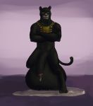  2018 anthro cock_vore cowardlion cum cum_drip dripping feline hyper hyper_penis lord_windgrace magic_the_gathering male male_pred mammal panther penis post_vore solo vore 