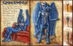  anthro cyberhornthedragon dragon erection grrrwolf male nude penis scalie smile solo western_dragon 