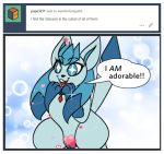  &lt;3 2018 animal_genitalia animal_pussy canine canine_pussy censored collar eeveelution female feral freya_howell glaceon mammal nintendo open_mouth pok&eacute;mon pok&eacute;mon_(species) puffdraws pussy simple_background solo teeth tongue vaginal video_games wanderlust 
