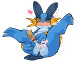  &lt;3 2015 after_sex blush cum cum_in_pussy cum_inside drooling duo female japanese_text kageyama male male/female nintendo one_eye_closed open_mouth penis pok&eacute;mon pok&eacute;mon_(species) saliva simple_background solo_focus swampert sweat text video_games white_background 