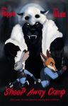  2018 armor black_fur canine clothing disney english_text fangs feline female flashlight fox fur grey_fur gun humor judy_hopps lagomorph male mammal movie_(disambiguation) movie_poster nduli nick_wilde parody pelt police pun rabbit ranged_weapon red_fur text uniform weapon white_fur wool zootopia 