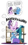  2018 awake award bed bobthedalek bunk_bed comic dialogue dream english_text equine female friendship_is_magic horn kite mammal my_little_pony starlight_glimmer_(mlp) text trixie_(mlp) trophy unicorn 
